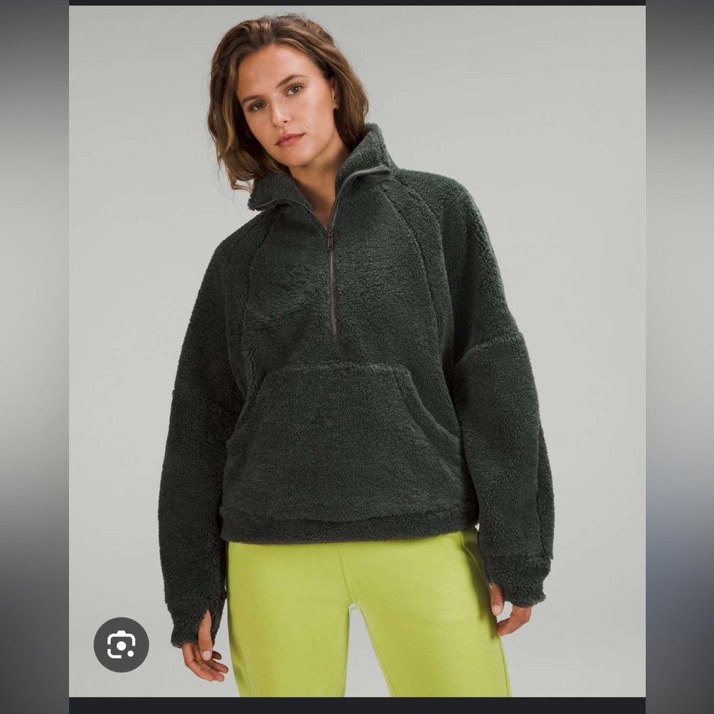 Lululemon Scuba Oversized Fleece Half zip